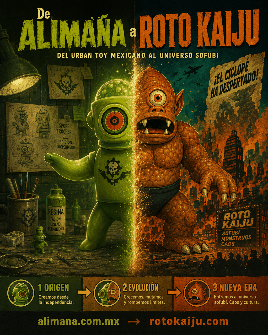 Del Urban Toy Mexicano al Universo Sofubi